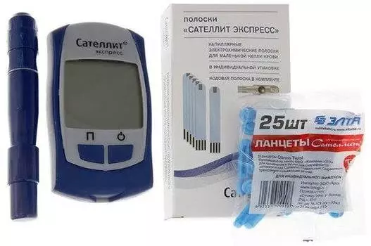 Сателлит, глюкометр