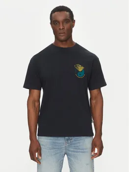 Футболка обычного кроя EQYZT08033 Quiksilver, черный