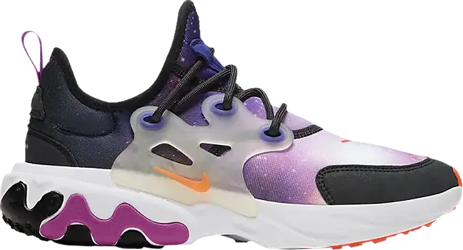 Кроссовки Nike React Presto GS 'Galaxy', фиолетовый
