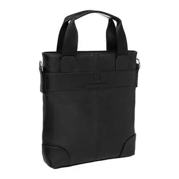 Деловая сумка вертикальная Huntly Black