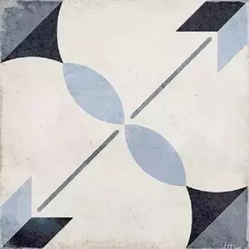 Декор «Equipe Ceramicas» Art Nouveau Arcade Matt. 20x20 24411 blue