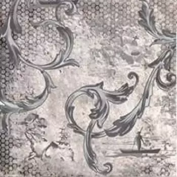 Декор «Mainzu» Mandala Singapur Satin. 20x20 PT02819 grey