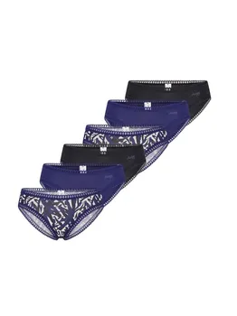 Трусы Sloggi Mini Slip GO Crush, цвет schwarz/blau