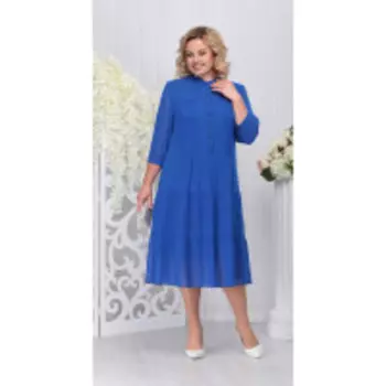 Платье Ninele-2209/2 В цвете: Синий; Размеры: 56,58,60,52,54