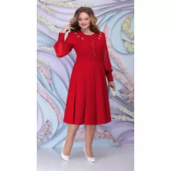 Платье Ninele-2269/2 В цвете: Красный; Размеры: 56,58,60,62,54