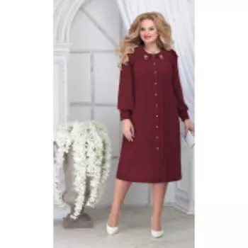 Платье Ninele-2278/4 В цвете: Красный; Размеры: 56,58,60,62,54