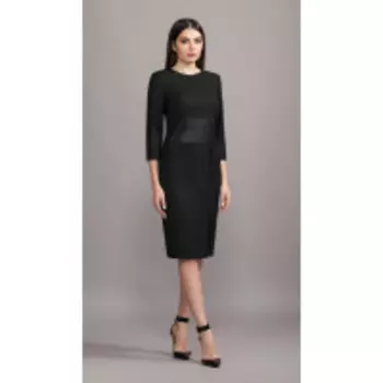 Платье Olegran-3672/1 В цвете: Черный; Размеры: 50,52