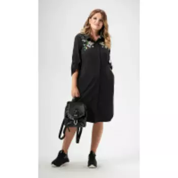 Платье Panda-455180 В цвете: Черный; Размеры: 48