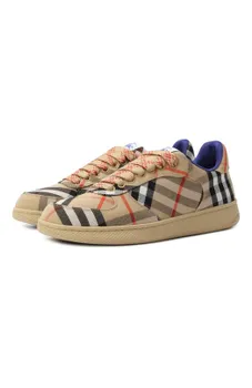 Текстильные кеды Terrace Burberry