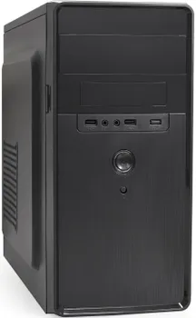 Корпус mATX Exegate BA-309 EX286412RUS без БП, 2*USB, HD аудио, черный