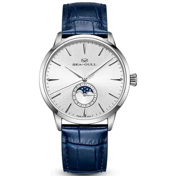 Наручные мужские часы Seagull 819.12.1135. Коллекция Moon Phase