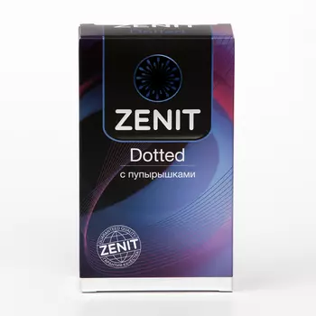 Zenit Dotted Презервативы с точками 12 шт