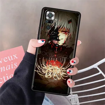 Чехол для Xiaomi Redmi Note 10 9 11 Pro, мягкий чехол для телефона 10S 9S K40 8 9A 9C 9T 7 10C 8T, силиконовый чехол аниме Tokyo Ghoul Shell Redmi Note 7