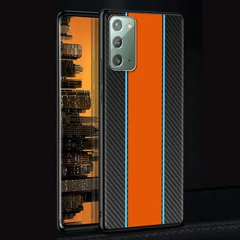 Автомобильный чехол из углеродного волокна для Samsung Galaxy Note 20 Ultra 10 Lite 9 8 A12 A52 A51 S20 FE A50 A71 A21s черный мягкий чехол для телефона Samsung Note20 Ultra