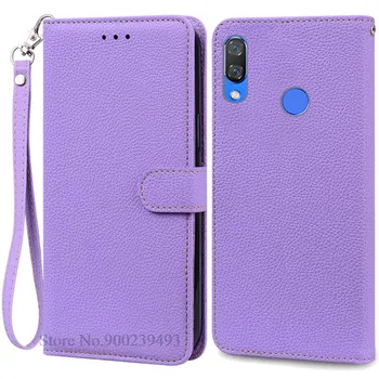 For Huawei Nova 3 Nova3 Case PAR-LX1 PAR-LX9 Nova 3E Leather Wallet Flip Case for Huawei Nova 3i Case Nova3i INE-LX2 Flip Cover Huawei Nova 3 кофейный