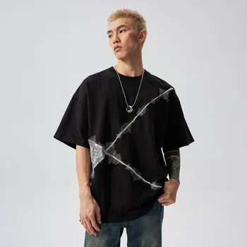 Футболка унисекс черная Xinyinsu, черный