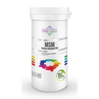Диетическая добавка Soul Farm Premium MSM Organic Sulphur 500 мг 60 тыс Inna Marka