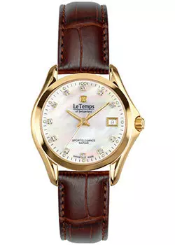 Швейцарские наручные женские часы Le Temps LT1082.88BL62. Коллекция Sport Elegance