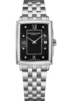 Швейцарские наручные женские часы Raymond weil 5925-ST-00295. Коллекция Toccata