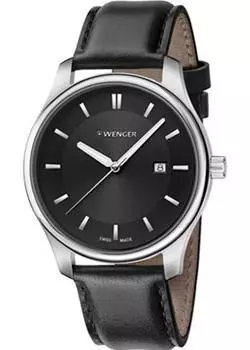 Швейцарские наручные женские часы Wenger 01.1421.103. Коллекция City Classic
