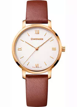 Швейцарские наручные женские часы Wenger 01.1731.106. Коллекция Metropolitan Donnissima