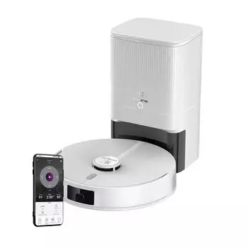 Робот-пылесос с пыленакопителем Polaris PVCRDC 5006 Wi-Fi IQ Home