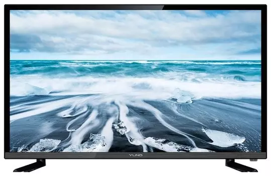 Телевизор 32" Yuno ULM-32TC114, HD, 1366x768, DVB-T2 /C /S2, HDMIx3, USBx2, черный