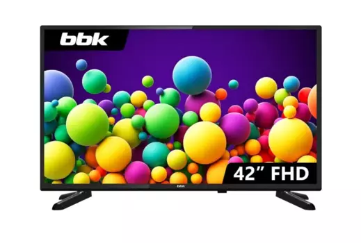 Телевизор 41.5" BBK 42LEM-1065/FTS2C (B), 1920x1080, HDMI, USB, черный (42LEM-1065/FTS2C (B))