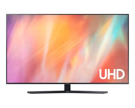 Телевизор 55" Samsung UE55AU7500UXRU, 4K, 3840x2160, DVB-T /T2 /C, HDMIx3, USBx1, WiFi, Smart TV, титан, (UE55AU7500UXRU)