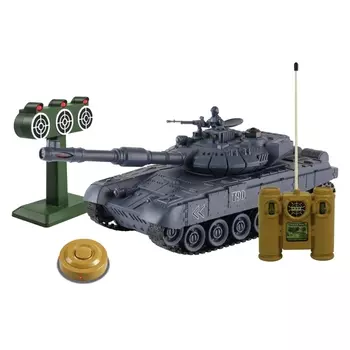 Танк Mioshi Tech "Стрельбы: MТ-90", радиоуправление, черный (MAR1207-036)