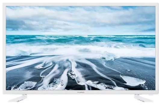 Телевизор 31.5" Yuno ULM-32TCW115, HD, 1366x768, HDMIx3, USBx2, белый