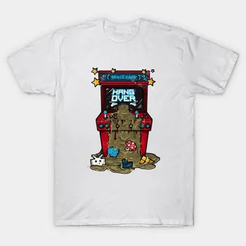Футболка женская Hang Over Harajuku Print Kawaii футболка летняя с коротким рукавом женская футболка топ футболка S