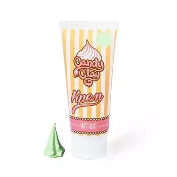 Candy Clay Масса для лепки. Крем "Мятный", 50 мл