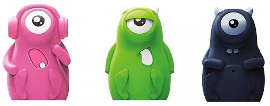 CATCHUP TOYS Дополнительные фигурки Floopiz Figures (Black, Pink, Green) FP-002F-KPD