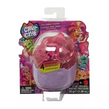 Cave Club Игровой набор "Доисторический питомец", розовый кристалл