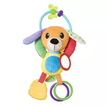 Chicco Мягкая погремушка "Щенок"