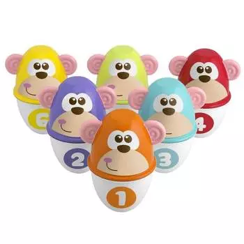 Chicco Набор для боулинга "MonKey Strike"
