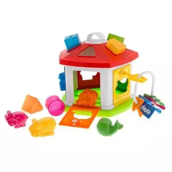 Chicco сортер "Домик для животных" с ключами