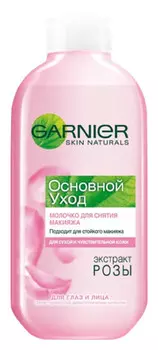 Молочко для снятия макияжа для сухой и чувствительной кожи Основной уход