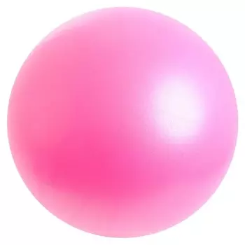 Мяч для йоги, 25 см, 100 г, цвет розовый