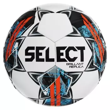 Мяч футбольный Select Brillant Replica V22, 812622-001, пвх, машинная сшивка, 32 панели, размер 5
