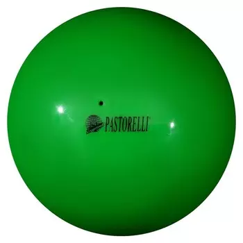 Мяч гимнастический 18 см Pastorelli New Generation FIG зелёный