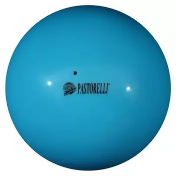 Мяч гимнастический Pastorelli New Generation, 18 см, Fig, цвет голубой