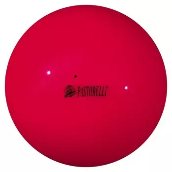 Мяч гимнастический Pastorelli New Generation, 18 см, Fig, цвет коралл
