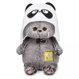 Мягкая игрушка Басик Baby в шапке - панда, 20 см