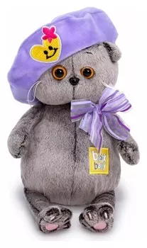 Мягкая игрушка «Басик Bady в берете», 20 см