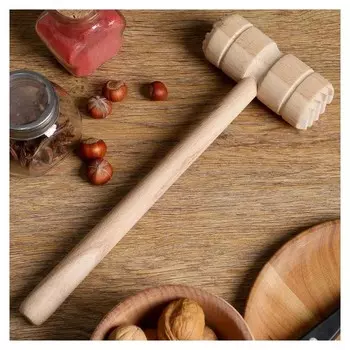 Молоток для мяса отбивной, бук