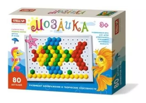 Мозаика 80 деталей