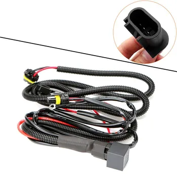 1 шт. для 9005 9006 H1 H13 H7 H8 H9 H11 ксеноновые HID провода жгут проводов светильник контроллер адаптер вилки лампы HID реле жгут проводов 9005(HB3)