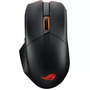 Мышь ASUS P708 ROG CHAKRAM X ORIGIN 90MP02N1-BMUA00 Black 36000DPI BT 5.2 2.4GHz 11кн